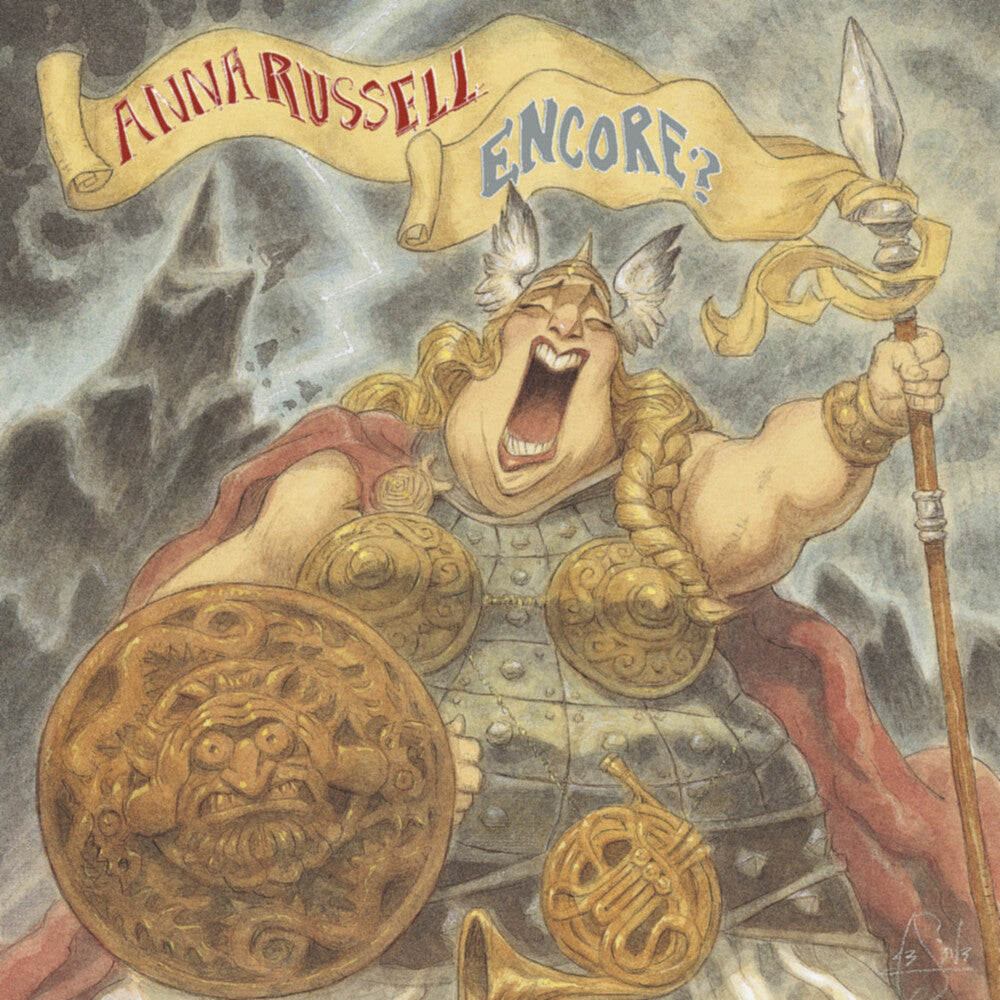 the album cover for Anna Russell - Encore