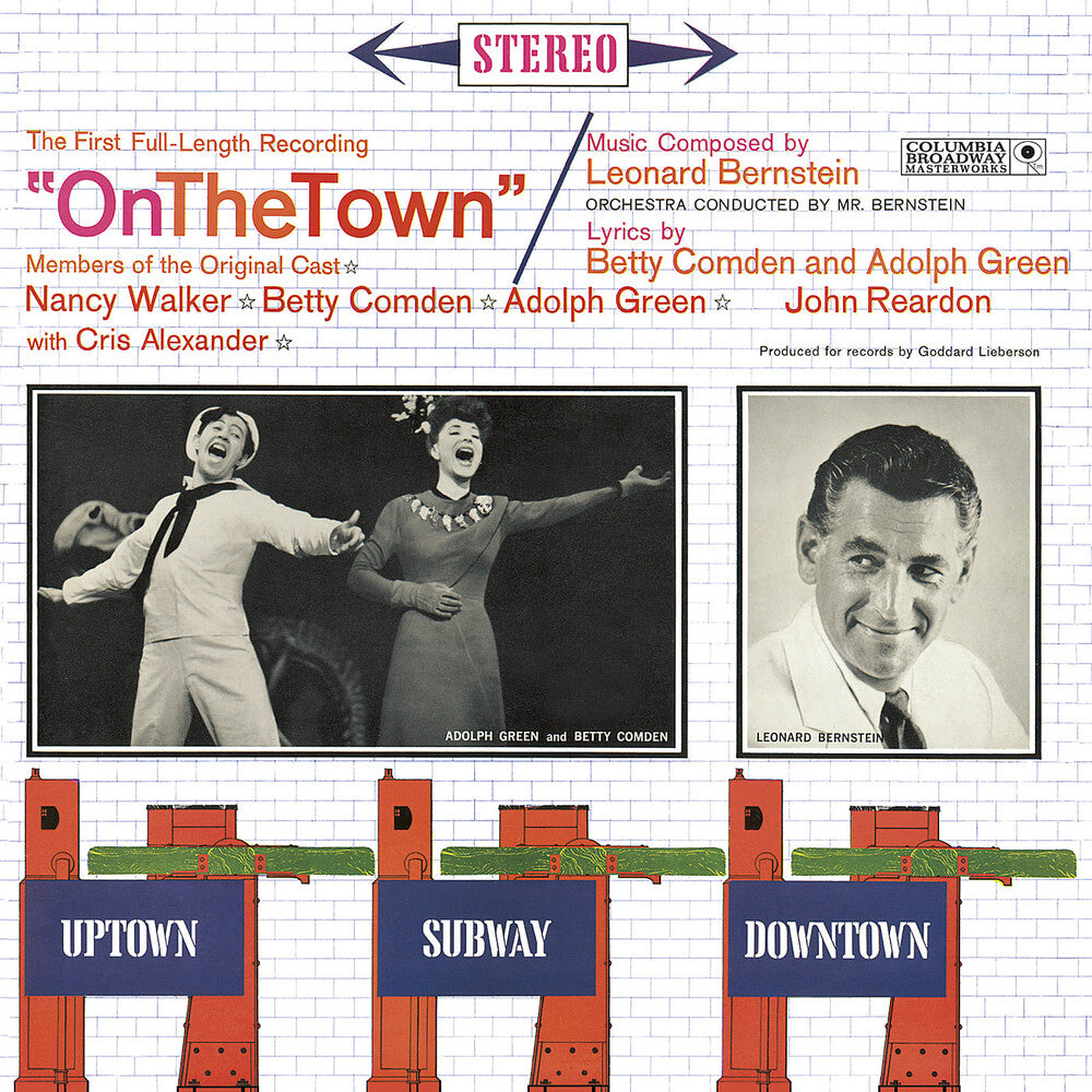 the album cover for On The Town - On The Town