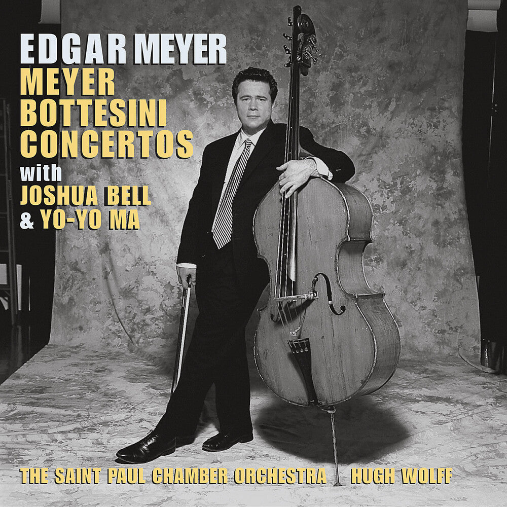 the album cover for Edgar Meyer - Double Bass Cto / Double Bass Cto 2 / Grand Duo
