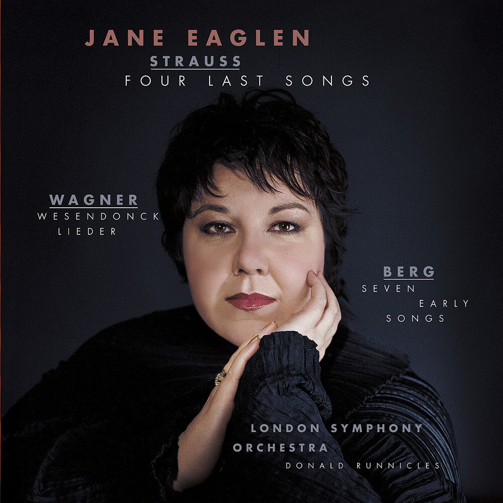 the album cover for Jane Eaglen - Four Last Songs