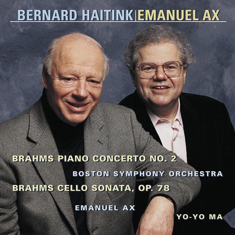 the album cover for Emanuel Ax - Piano Concerto 2 / Cello Sonata
