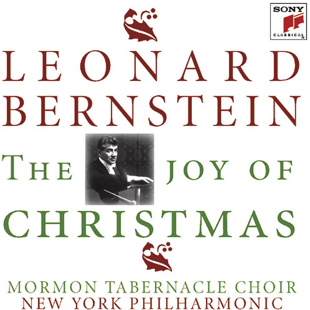 the album cover for Leonard Bernstein - Joy Of Christmas
