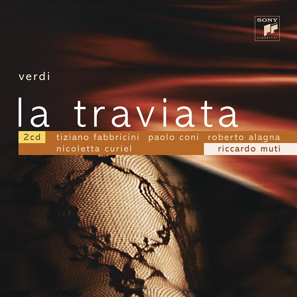 the album cover for G. Verdi - Traviata