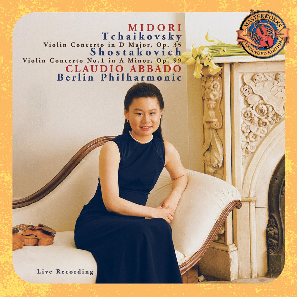 the album cover for Midori - Violin Concertos (Bonus Tracks) [Remastered]