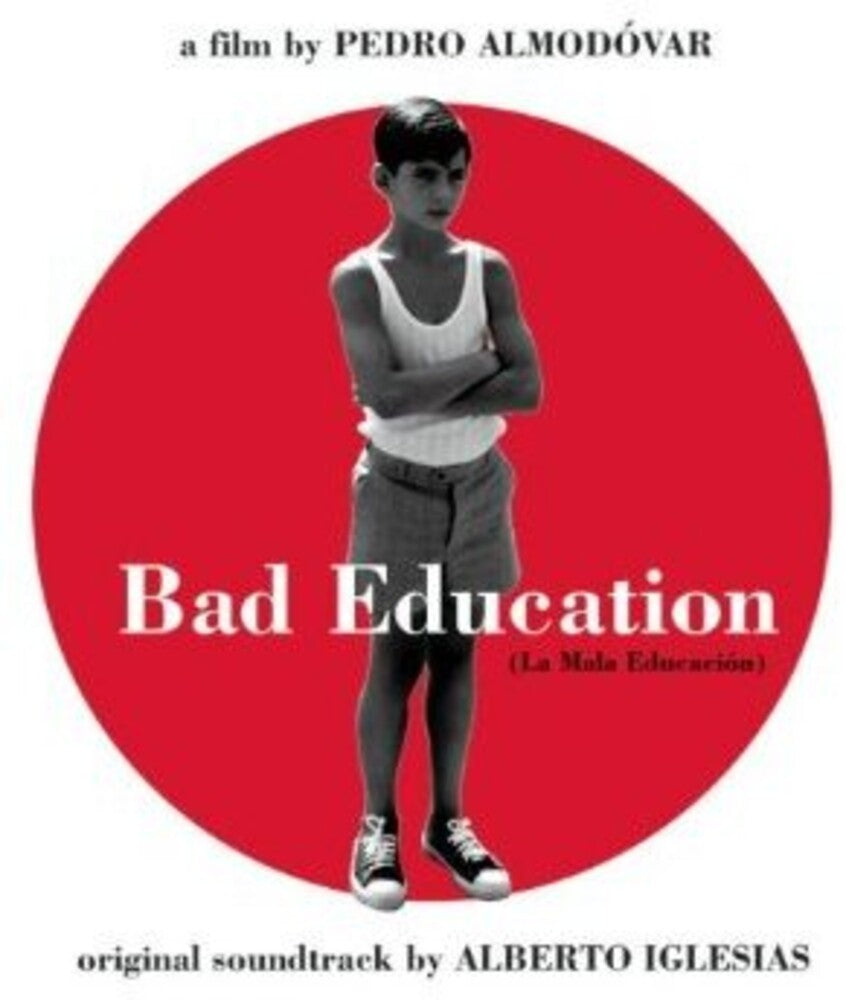 the album cover for Alberto Iglesias - Bad Education