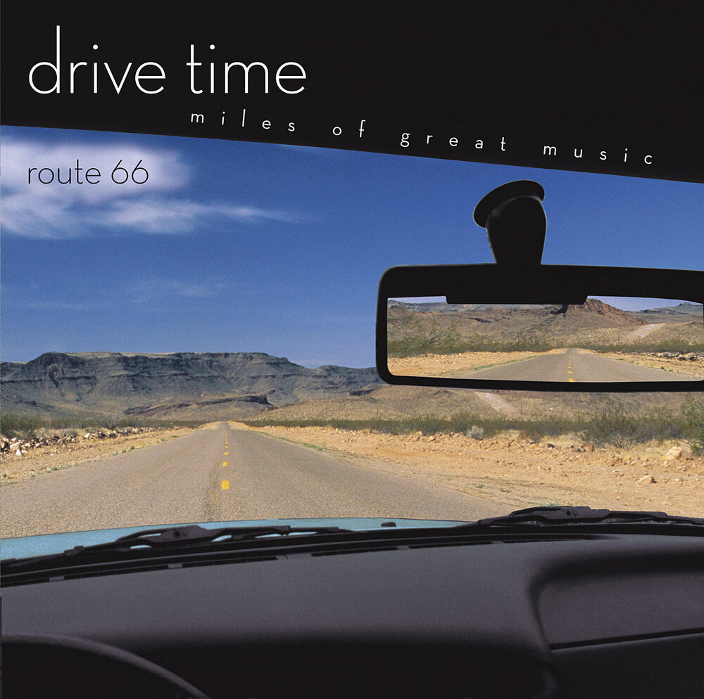 the album cover for Drive Time Series - Drive Time: Route 66 / Various