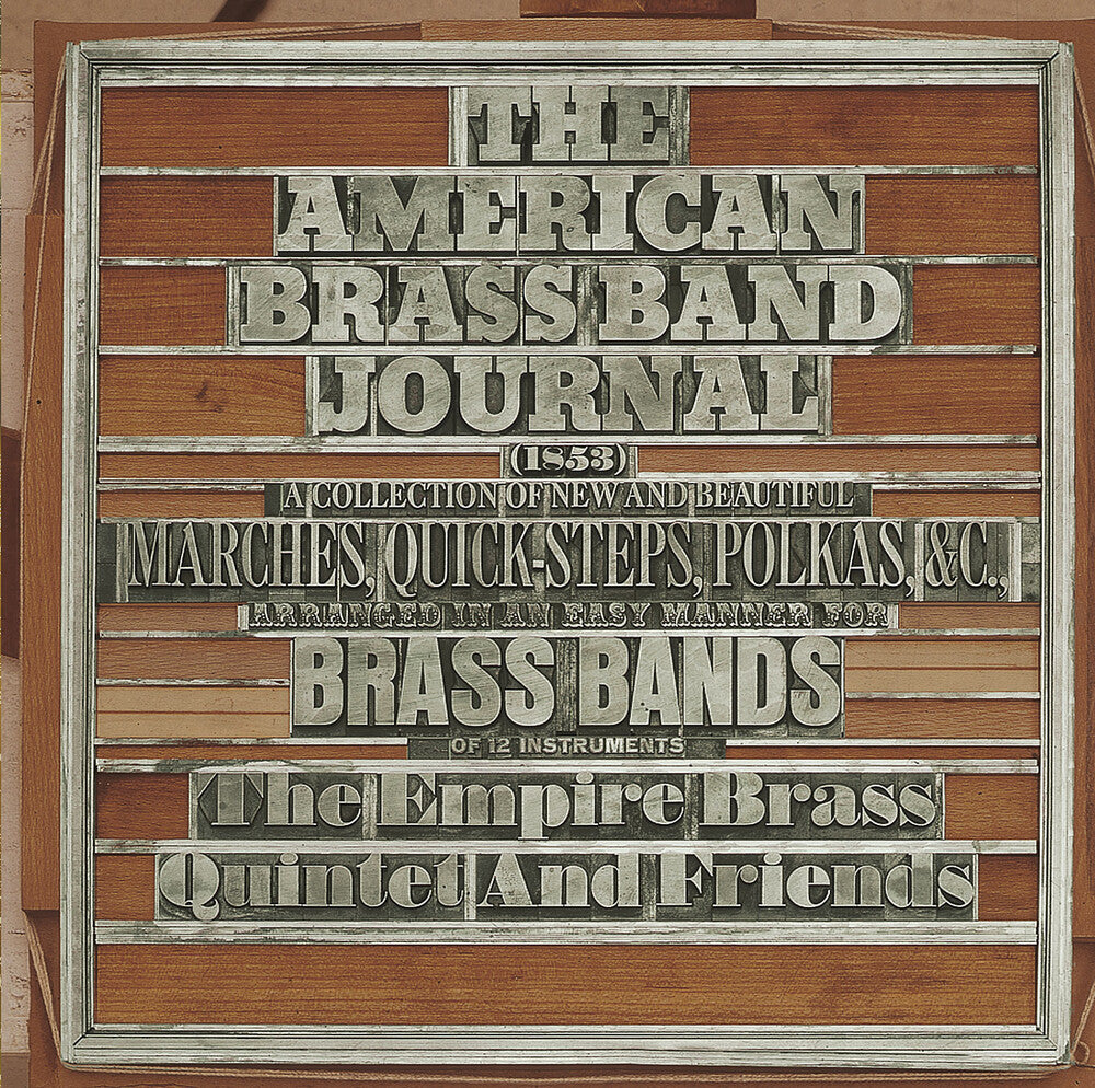 the album cover for Empire Brass Quintet - American Brass Band Journal (Bonus Tracks)