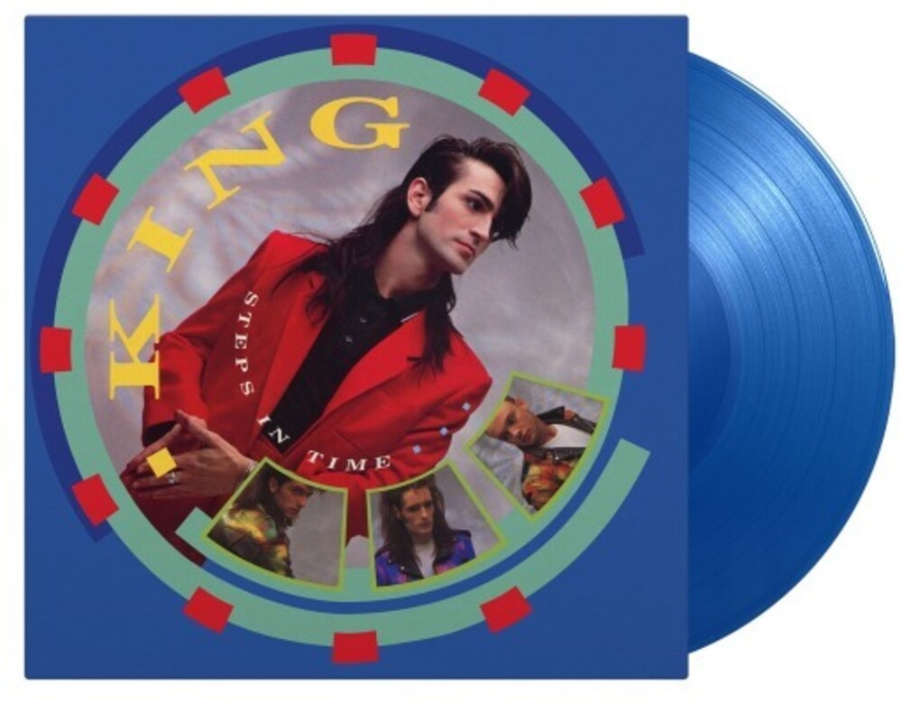 the album cover for King - Steps In Time (Blue) [Colored Vinyl] [Limited Edition] [180 Gram] (Hol)