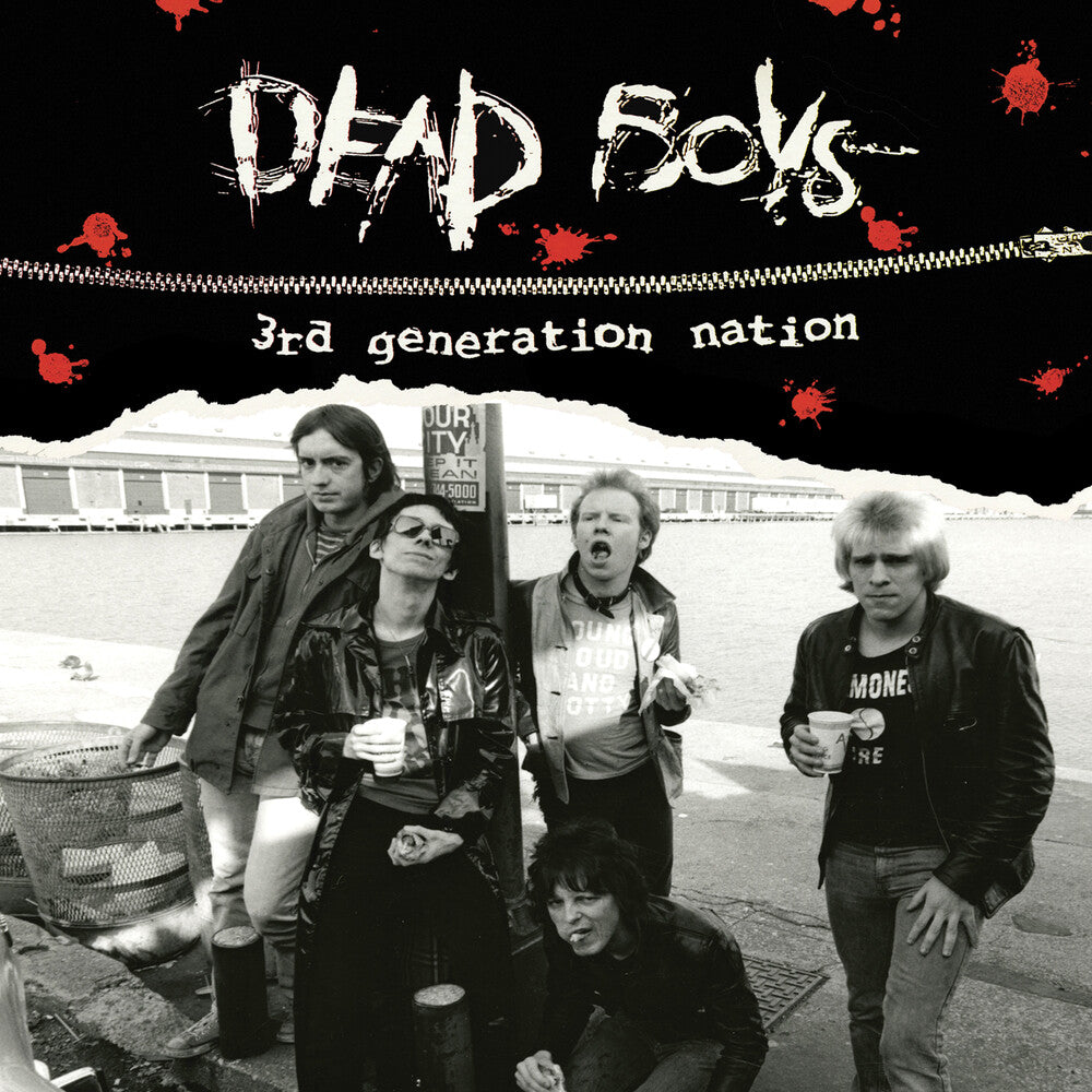 the album cover for Dead Boys - 3rd Generation Nation [Remastered]