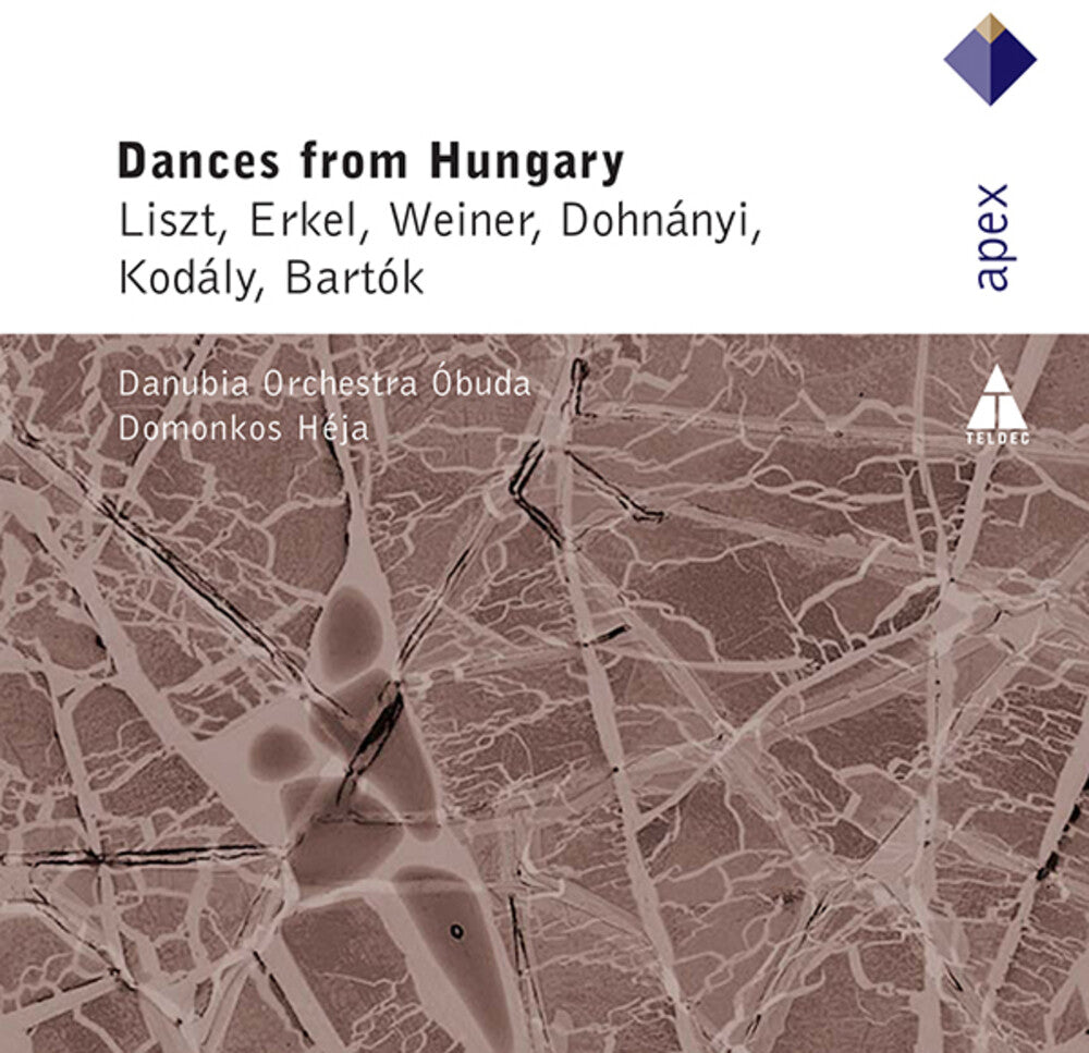 the album cover for Kodaly / Danubia Orchestra Obuda / Heja - Dances From Hungary