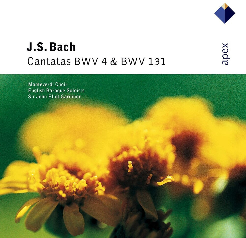 the album cover for Gardiner/Monteverdi Choir/Engl - Cantatas Bwv 4&131