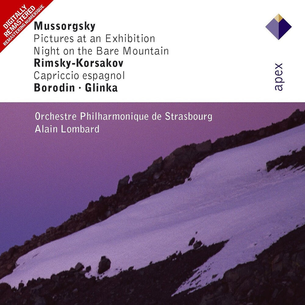 the album cover for Lombard / Strasbourg Philharmonique - Russian Favorites