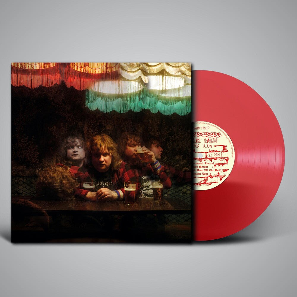 the album cover for Henrik Palm - Nerd Icon [Clear Vinyl] (Red)