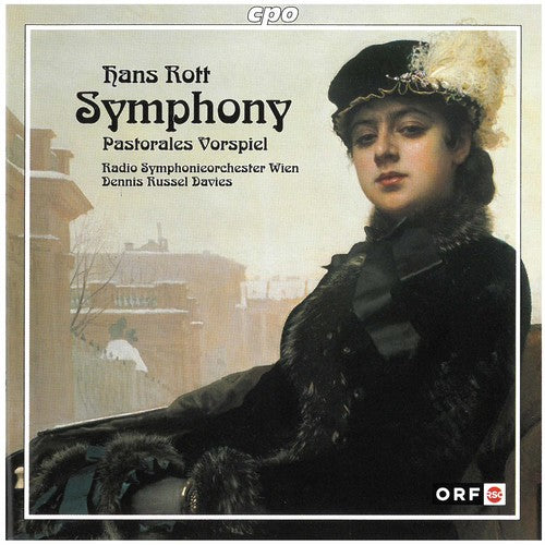 the album cover for Dennis Russell Davies - Symphony in E Major