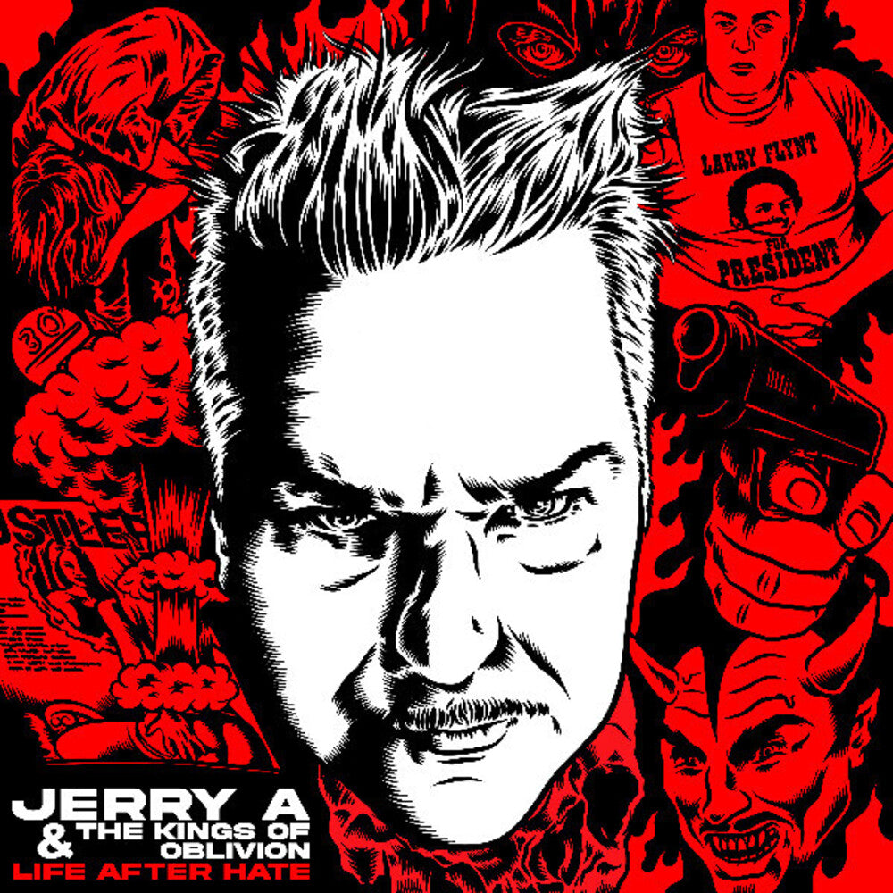 the album cover for Jerry A & The Kings Of Oblivion - Life After Hate