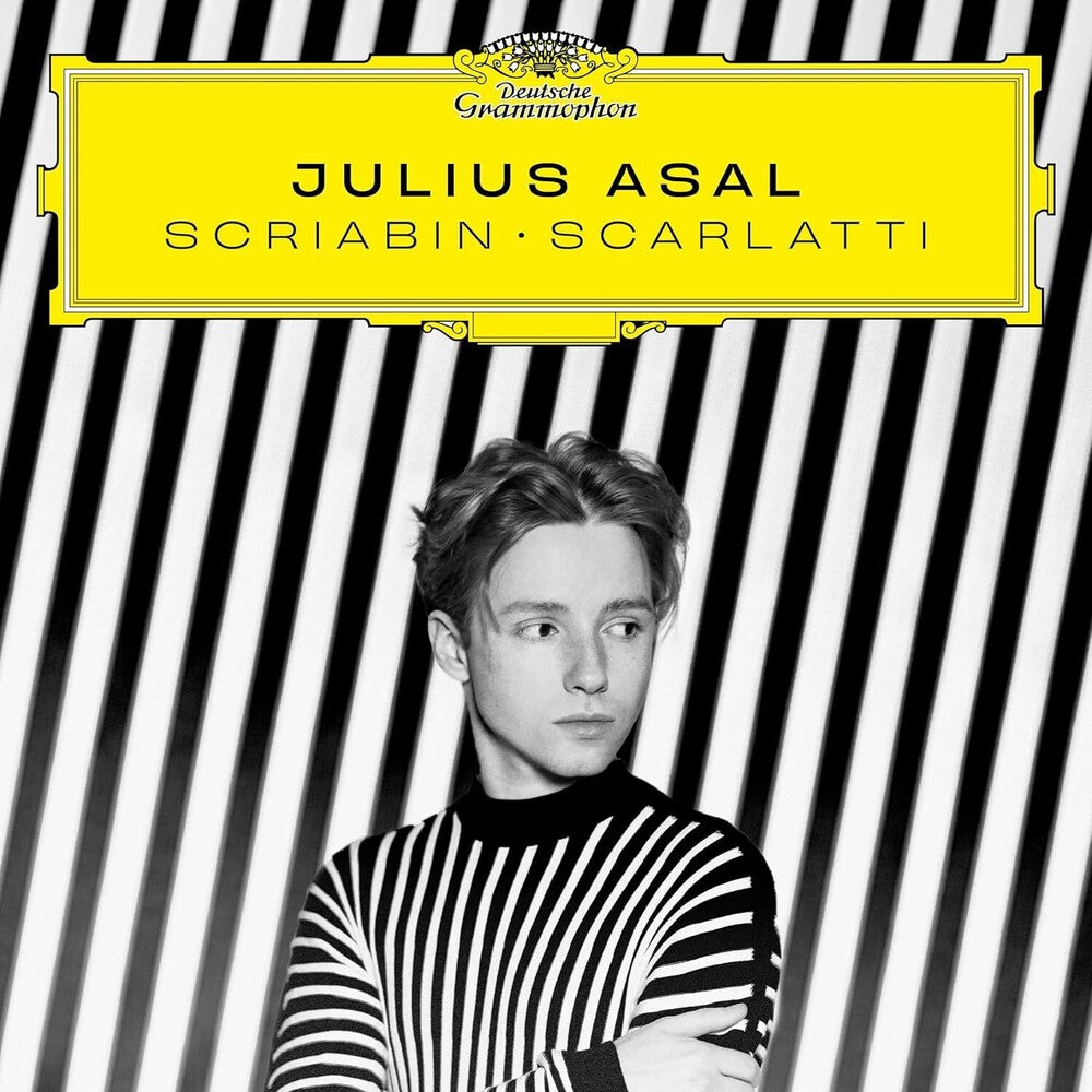 the album cover for Julius Asal - Scriabin - Scarlatti [CD]