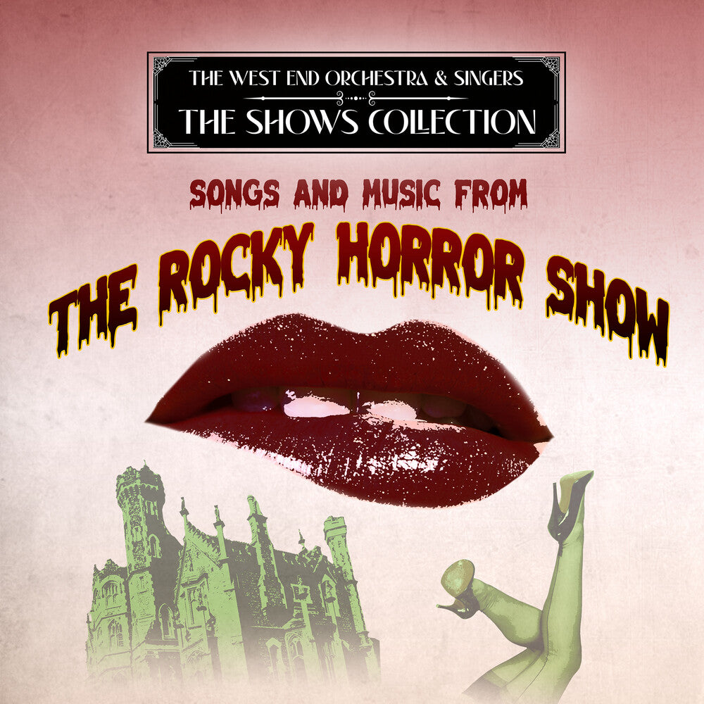 the album cover for West End Orchestra & Singers - Performing Songs and Music from The Rocky Horror Show