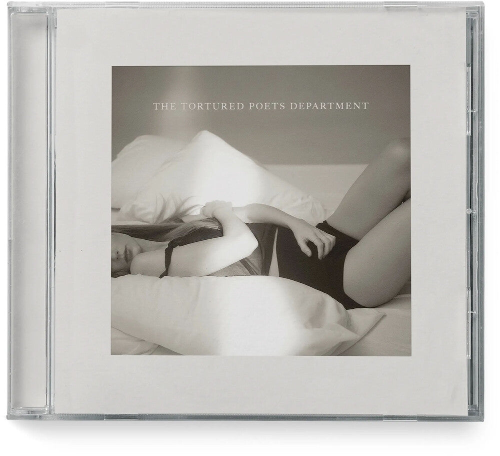 the album cover for Taylor Swift - The Tortured Poets Department [CD]