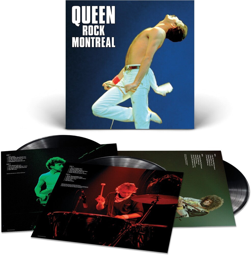 the album cover for Queen - Queen Rock Montreal [3 LP]