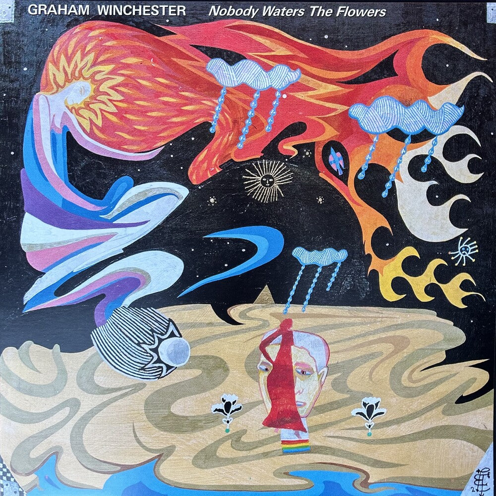 the album cover for Graham Winchester - Nobody Waters The Flowers