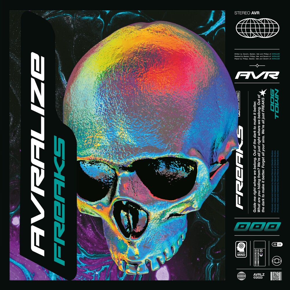 the album cover for Avralize - Freaks