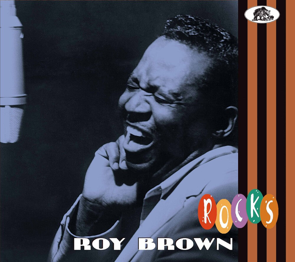 the album cover for Roy Brown - Rocks [With Booklet] [Digipak]