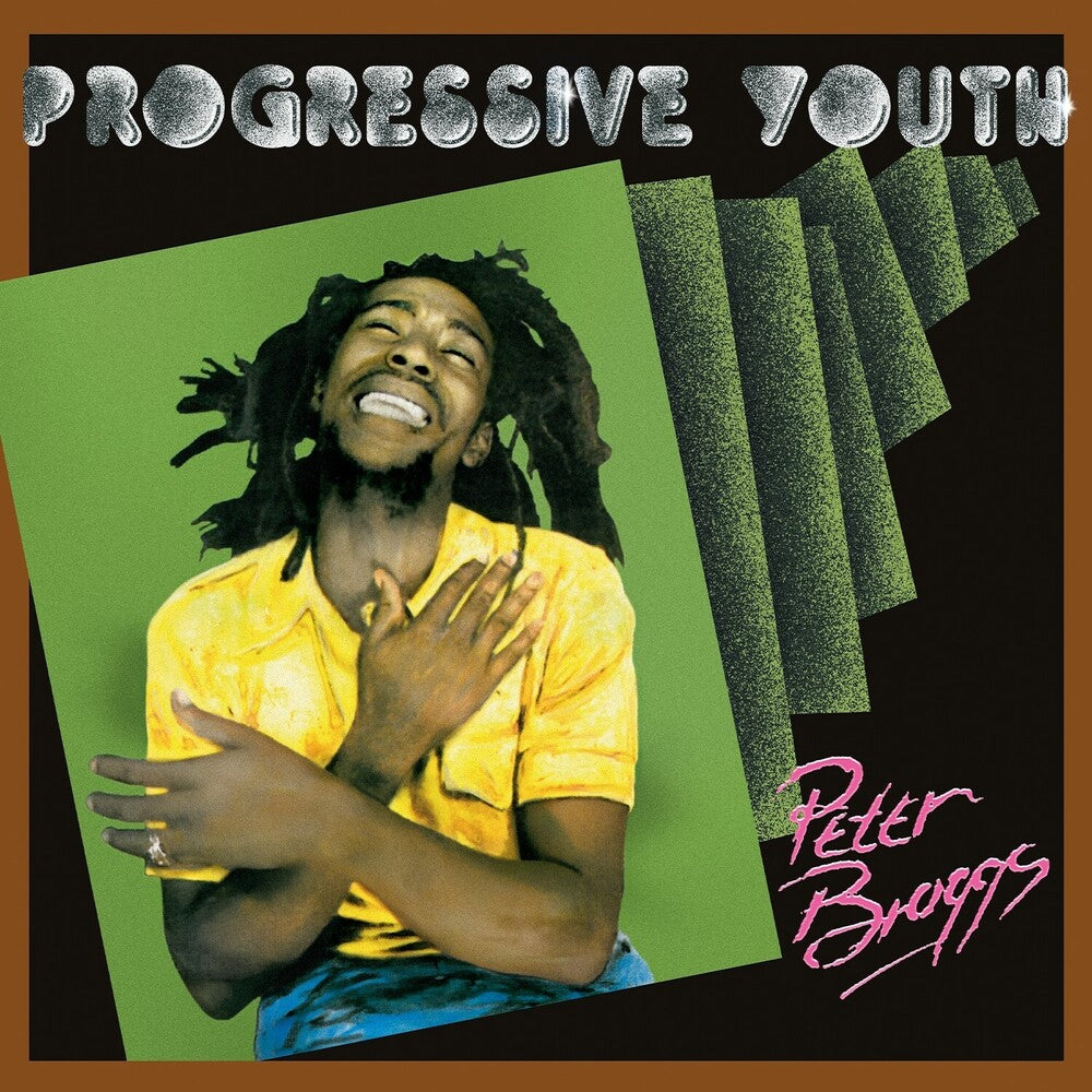 the album cover for Peter Broggs - Progressive Youth