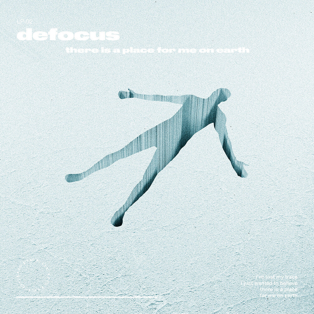 the album cover for Defocus - There Is A Place For Me On Earth (Cbgr) [Clear Vinyl]