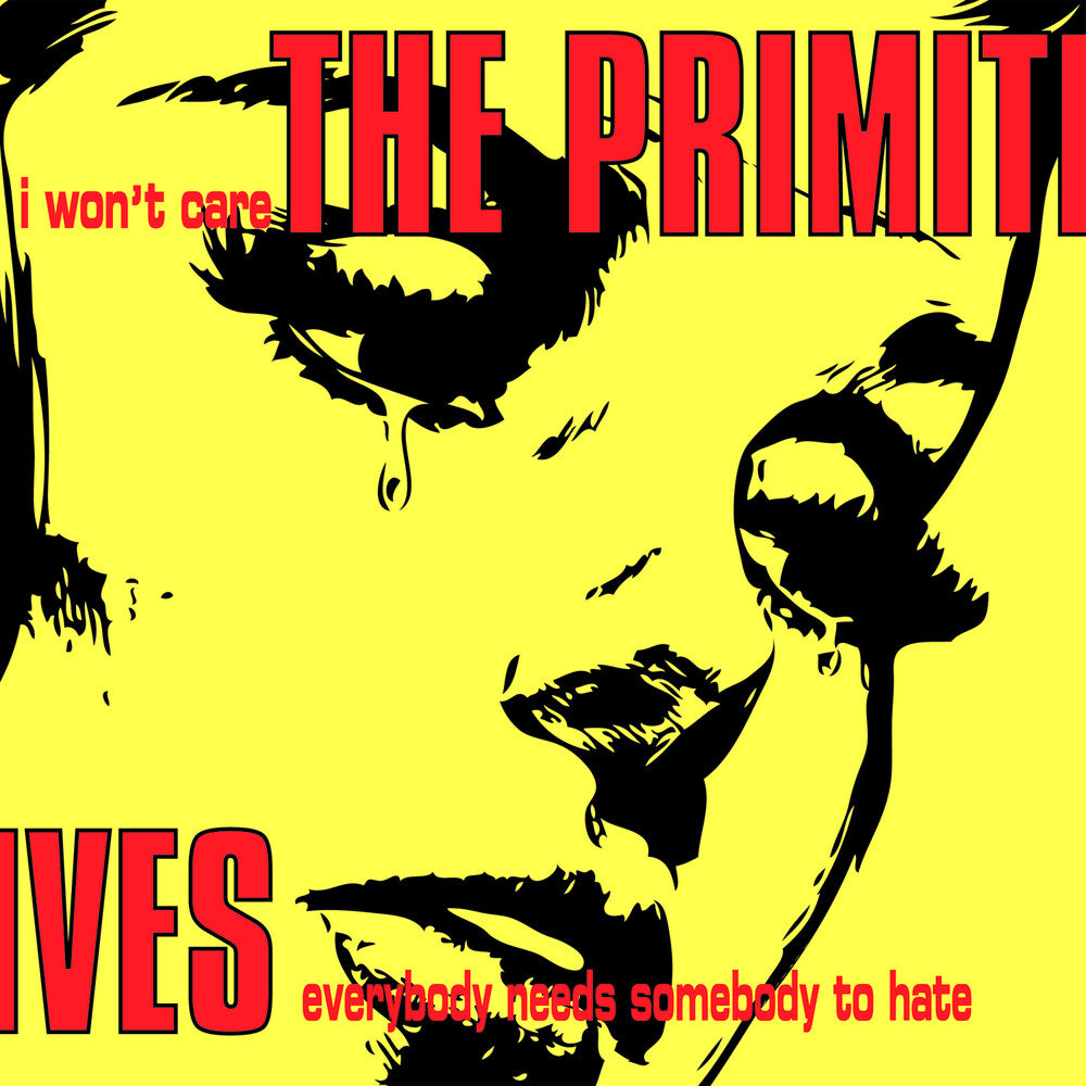 the album cover for Primitives - I Won't Care