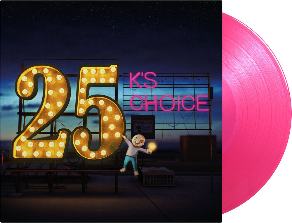 the album cover for K's Choice - 25 [Colored Vinyl] (Gate) [Limited Edition] [180 Gram] (Pnk) (Hol)