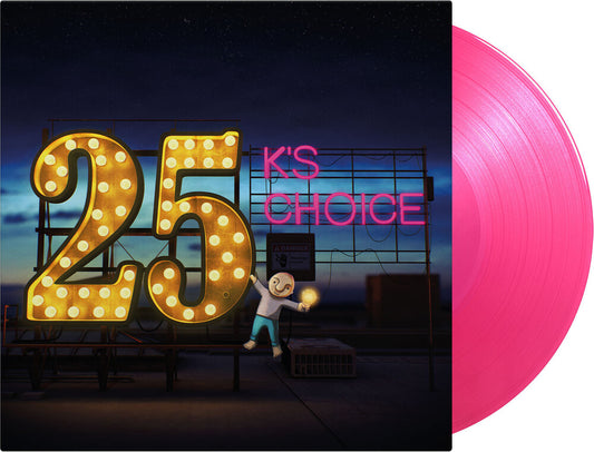 the album cover for K's Choice - 25 [Colored Vinyl] (Gate) [Limited Edition] [180 Gram] (Pnk) (Hol)