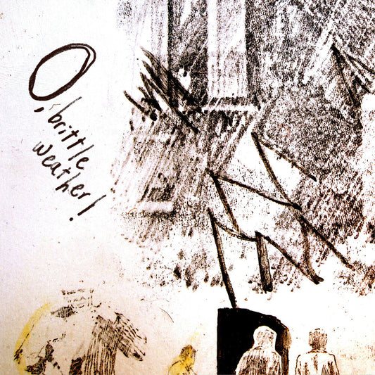 the album cover for Drunk Uncle - O Brittle Weather [Colored Vinyl] (Grn)