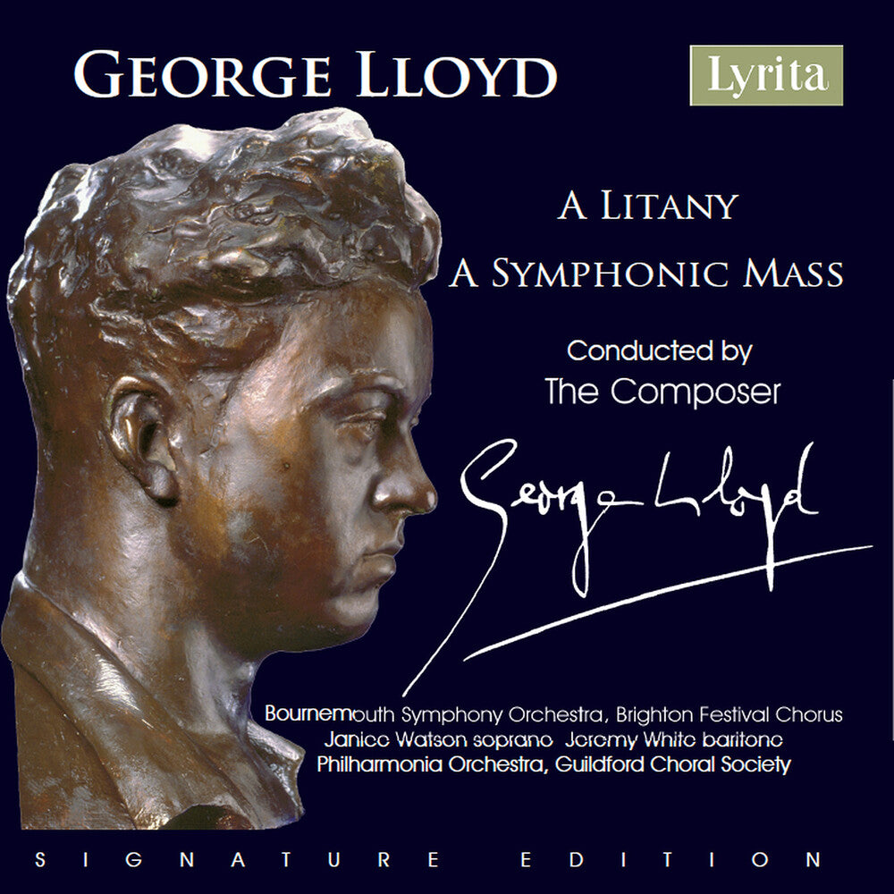 the album cover for George Lloyd - Litany & A Symphonic Mass