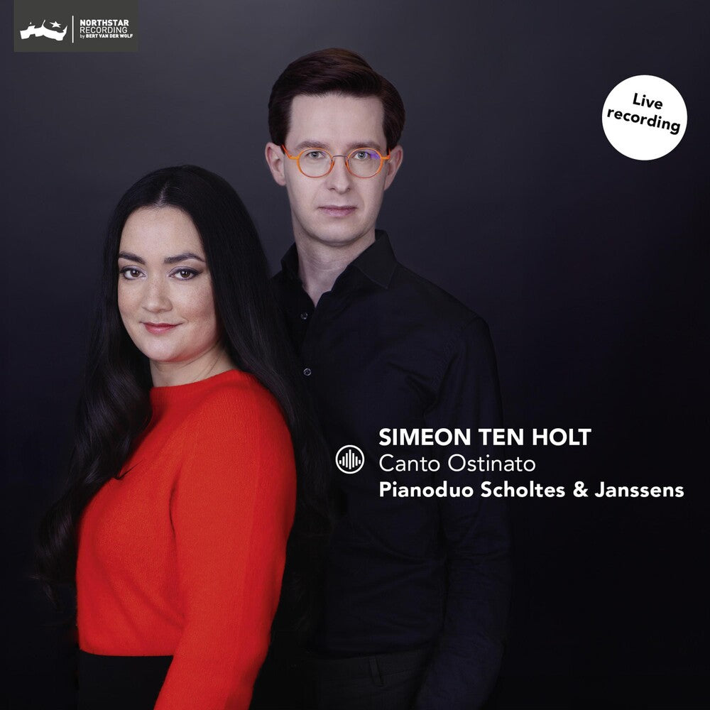 the album cover for Holt / Scholtes / Janssens - Canto Ostinato