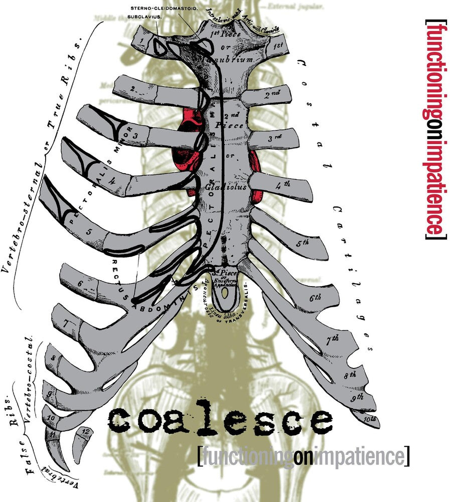 the album cover for Coalesce - Functioning On Impatience [Colored Vinyl] (Wht) (Spla)