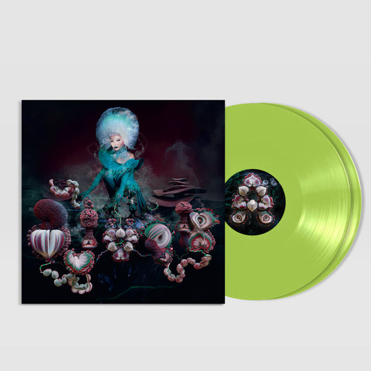 the album cover for Bjork - Fossora [Colored Vinyl] (Grn) (Uk)