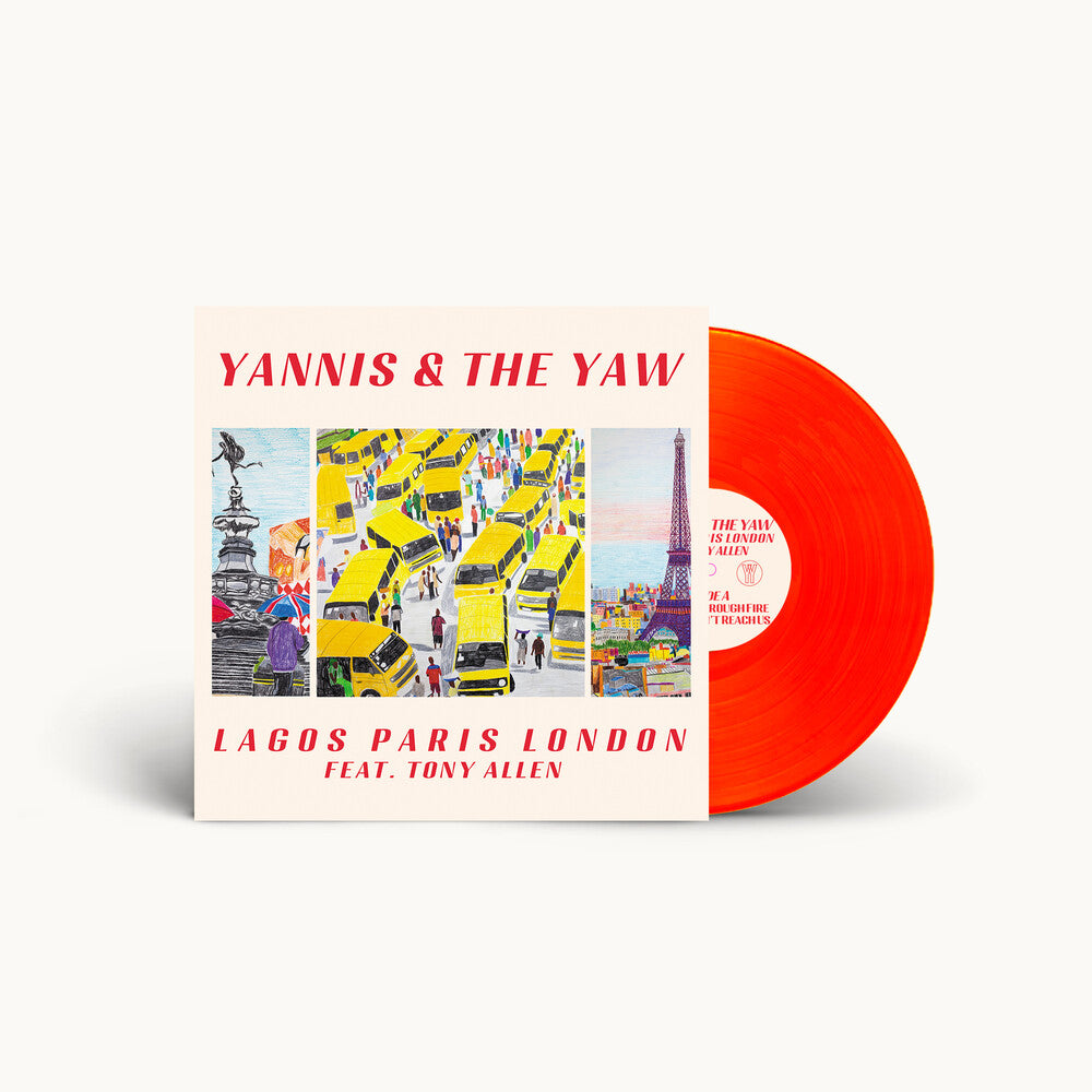 Yannis & The Yaw feat. Tony Allen - Lagos Paris London [ Indie Exclusive Red Color]