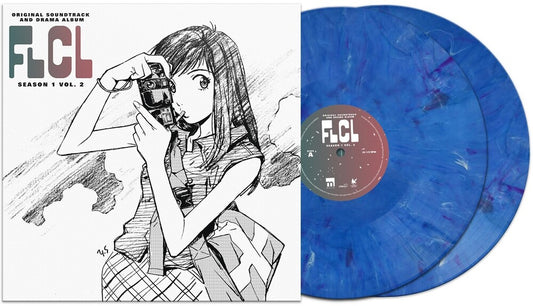 the album cover for the pillows - FLCL Season 1 Vol. 2 (Original Soundtrack) (Drama Album)