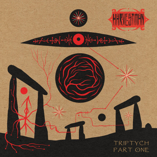 the album cover for Harvestman - Triptych: Part One