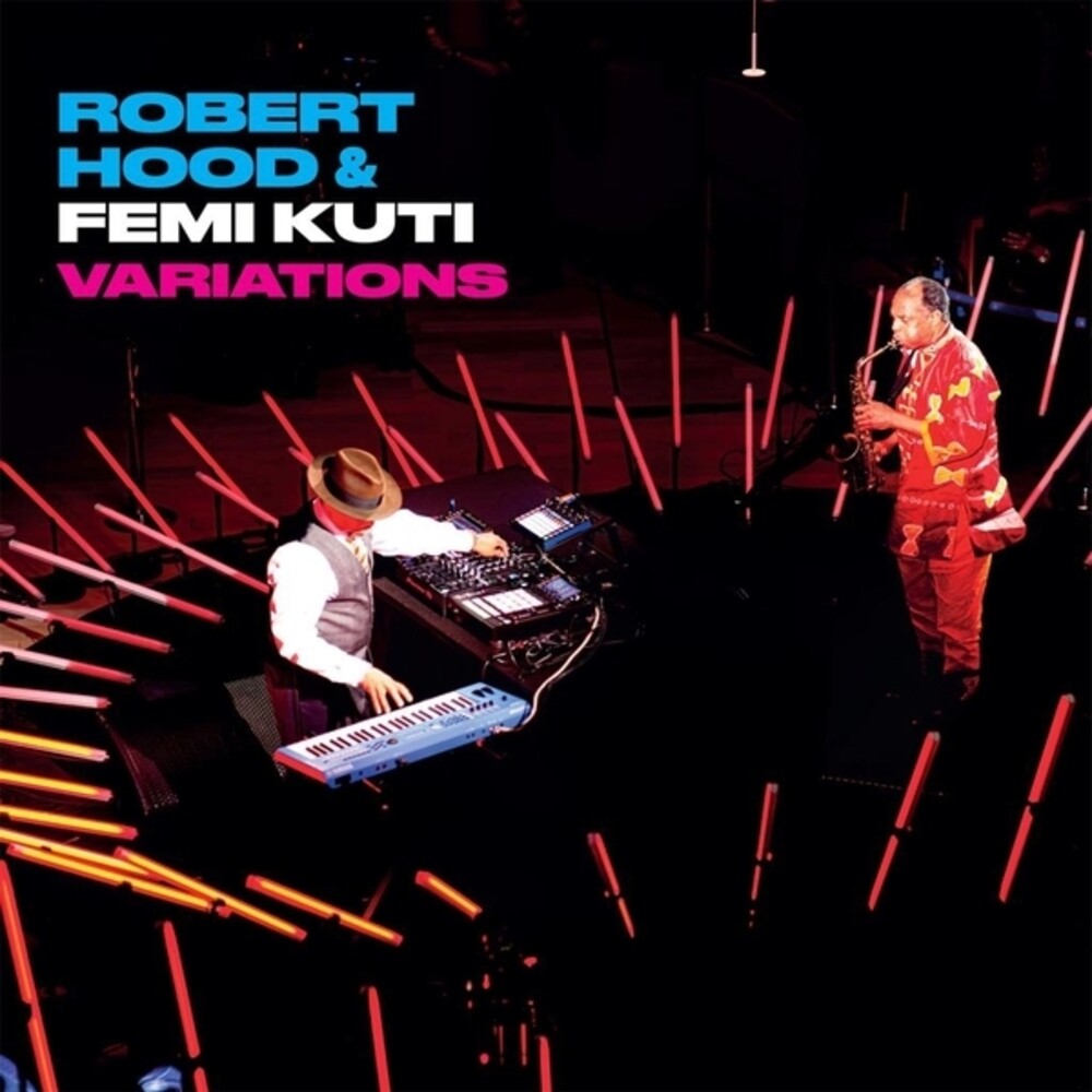 the album cover for Robert Hood  / Kuti,Feli - Variations