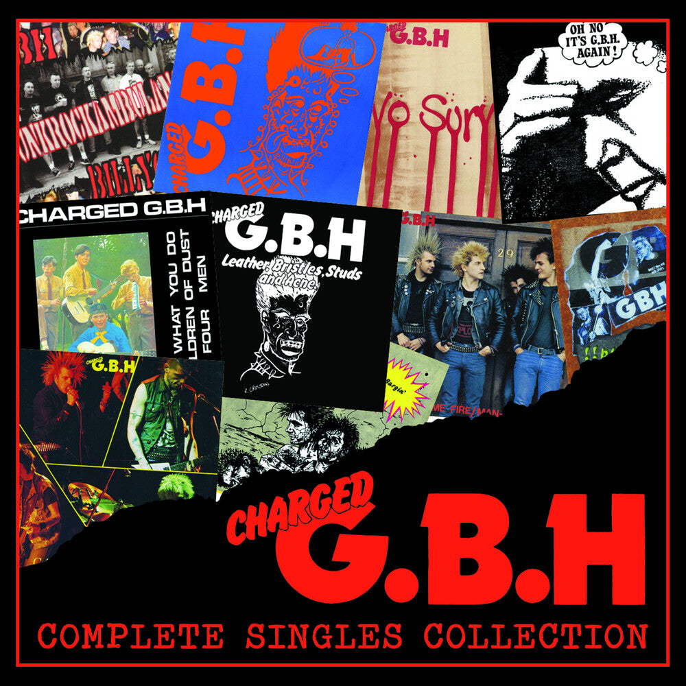 the album cover for GBH - Complete Singles Collection (Uk)