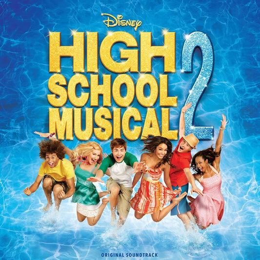 the album cover for High School Musical 2 / O.S.T. (Blue) (Colv) (Ltd) - High School Musical 2 / O.S.T. (Blue) [Colored Vinyl] [Limited Edition]