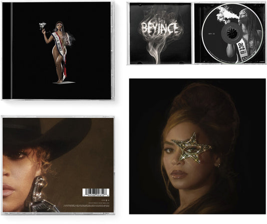 the album cover for Beyoncé - COWBOY CARTER [Cowboy Hat Back CD]