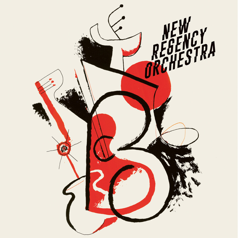 the album cover for New Regency Orchestra - New Regency Orchestra (Blk)