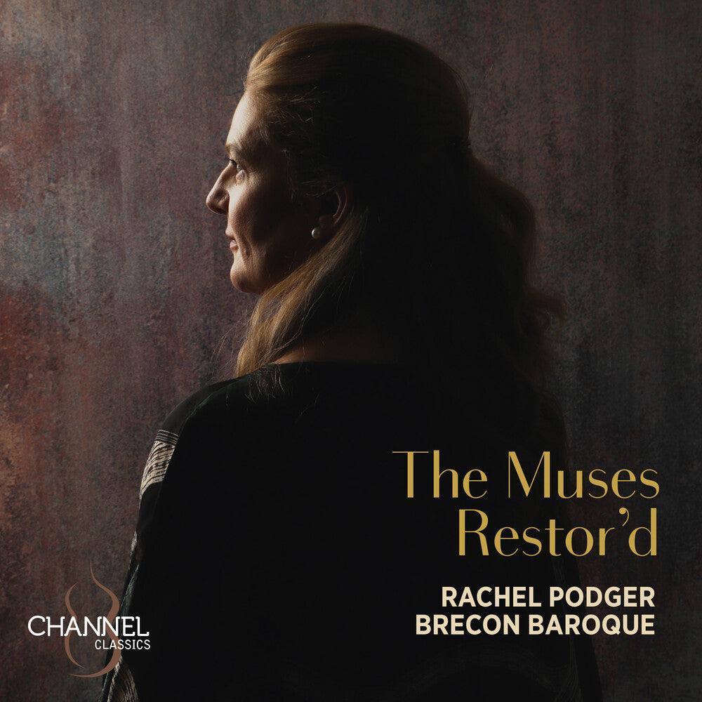 the album cover for Baltzar / Geminiani / Brecon Baroque - Muses Restor'd