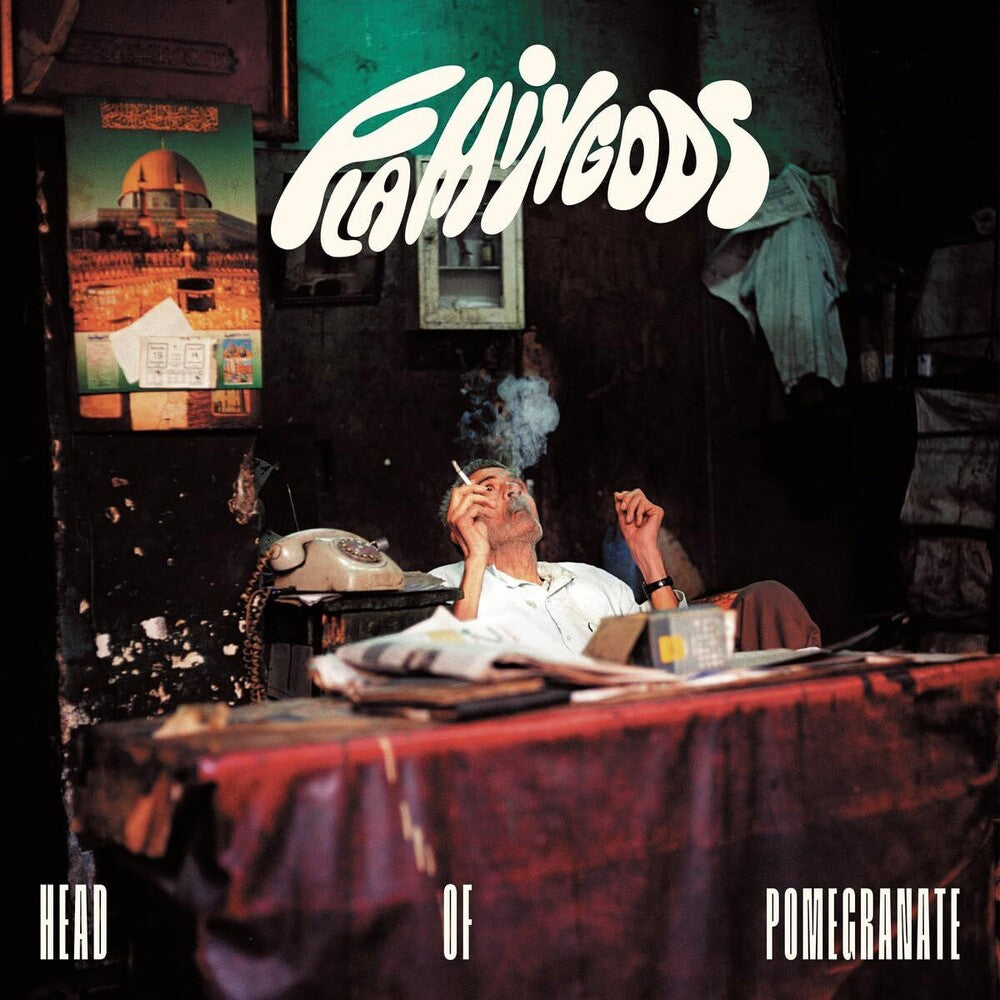 the album cover for Flamingods - Head Of Pomegranate [Colored Vinyl] (Grn) (Uk)