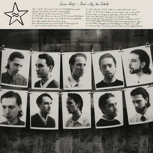 the album cover for Swim Deep - There's A Big Star Outside [Clear Vinyl] (Uk)