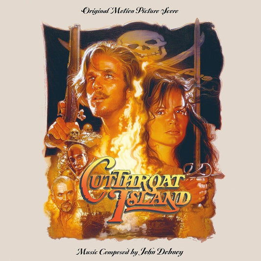 the album cover for John Debney - Cutthroat Island - O.S.T.