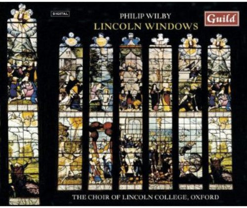 the album cover for The Choir of Lincoln College Oxford - Lincoln Windows
