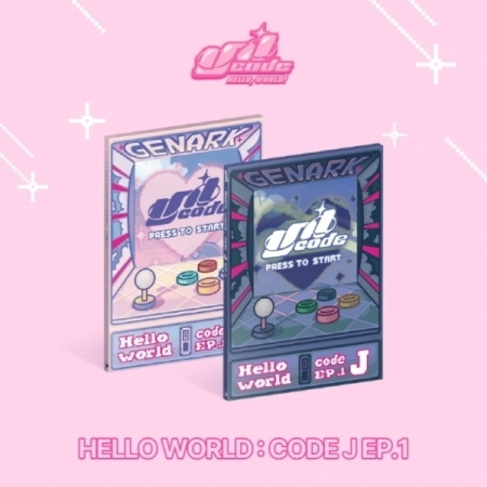 the album cover for Unicode - Hello World : Code J Ep.1 - Random Cover (W/Book)